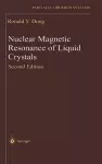 Nuclear Magnetic Resonance of Liquid Crystals cover