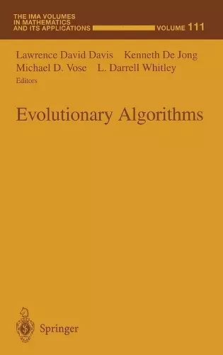 Evolutionary Algorithms cover
