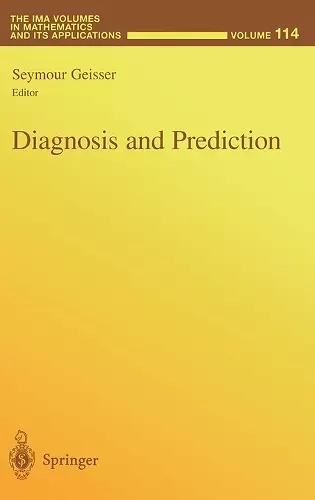 Diagnosis and Prediction cover