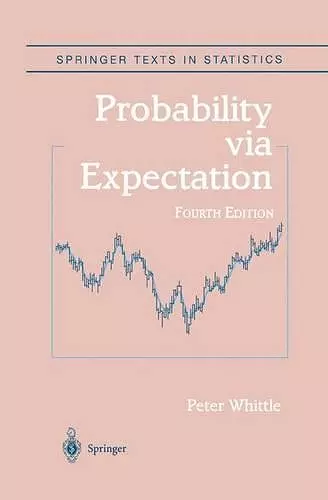 Probability via Expectation cover