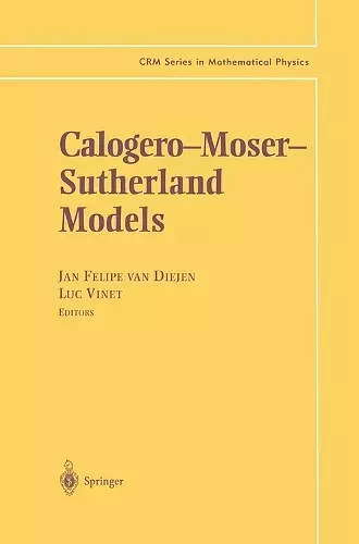 Calogero-Moser-Sutherland Models cover