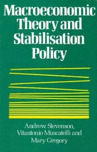 Macroeconomic Theory and Stabilization Policy cover