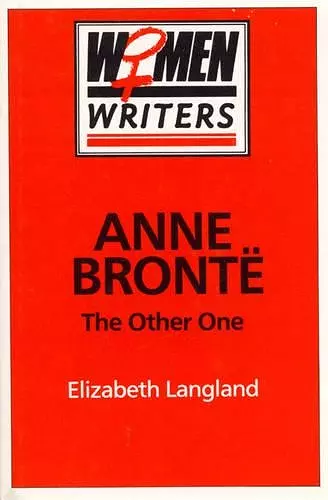 Anne Brontl cover