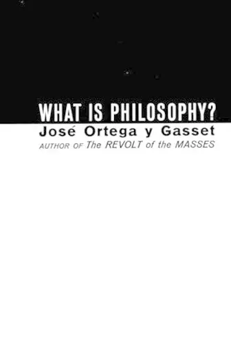 What Is Philosophy? cover