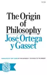 The Origin of Philosophy cover