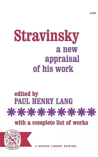 Stravinsky cover