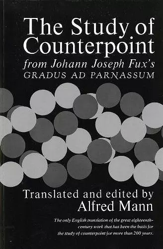 The Study of Counterpoint cover