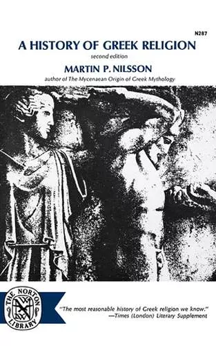 A History of Greek Religion cover