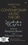 Perspectives on Contemporary Music Theory cover