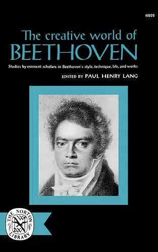 The Creative World of Beethoven cover