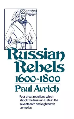 Russian Rebels, 1600-1800 cover