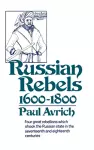 Russian Rebels, 1600-1800 cover