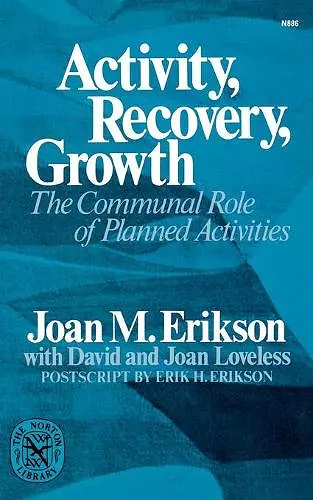 Activity, Recovery, Growth cover