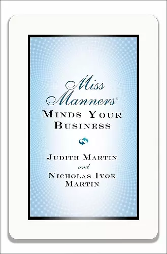 Miss Manners Minds Your Business cover