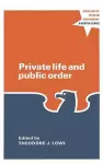 Private Life and Public Order cover