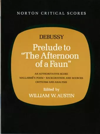 Prelude to "The Afternoon of a Faun" cover