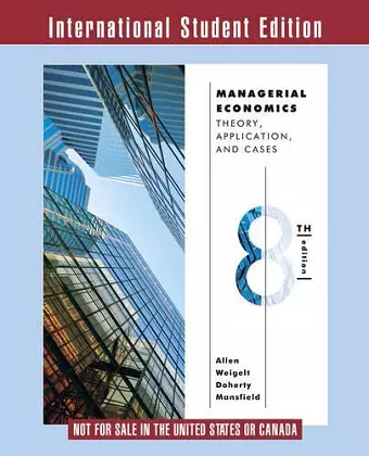 Managerial Economics cover