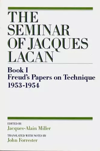 The Seminar of Jacques Lacan cover