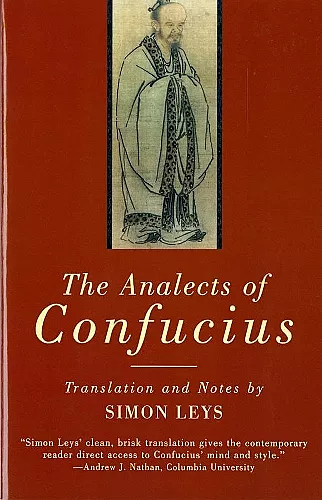 The Analects of Confucius cover