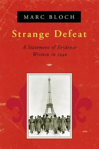 Strange Defeat cover