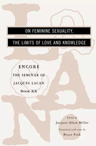 The Seminar of Jacques Lacan cover