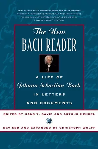 The New Bach Reader cover