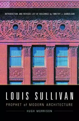 Louis Sullivan cover