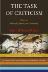 The Task of Criticism cover