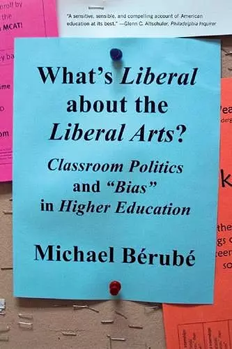 What's Liberal About the Liberal Arts? cover