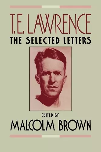 T.E. Lawrence cover