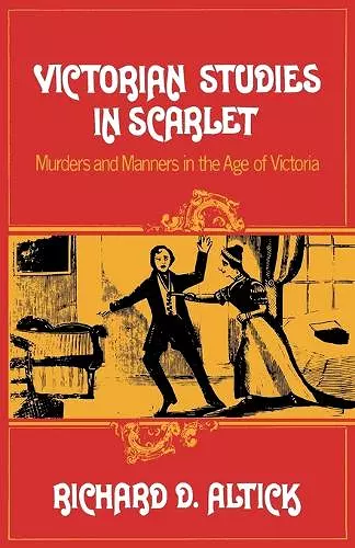 Victorian Studies in Scarlet cover