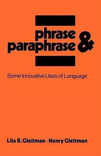 Phrase & Paraphrase cover