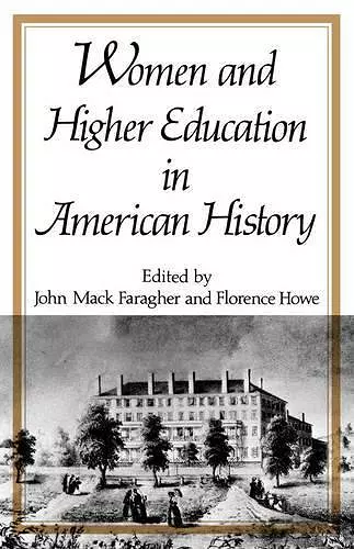 Women and Higher Education in American History cover