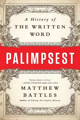 Palimpsest cover