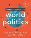 Essential Readings in World Politics cover