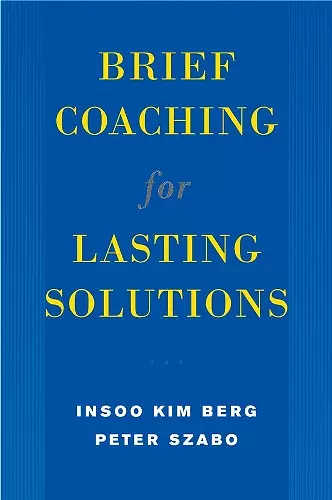 Brief Coaching for Lasting Solutions cover