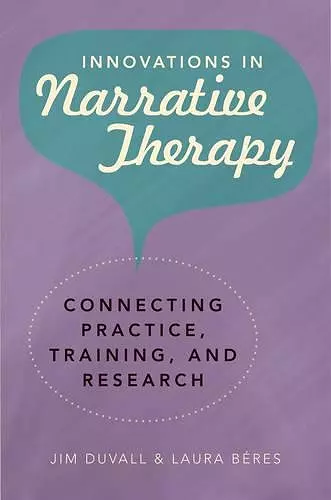 Innovations in Narrative Therapy cover