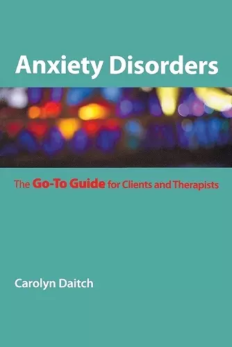 Anxiety Disorders cover