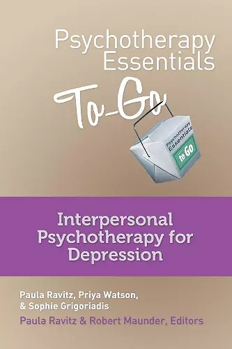 Psychotherapy Essentials to Go cover