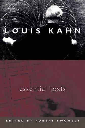 Louis Kahn cover