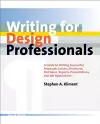 Writing for Design Professionals cover