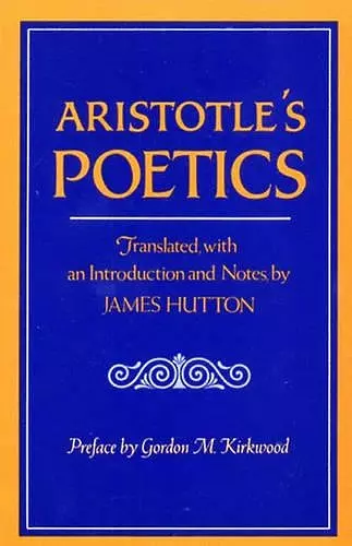 Aristotle's Poetics cover