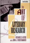 The Art of Literary Research cover
