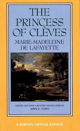 The Princess of Cleves cover