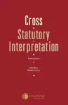 Cross: Statutory Interpretation cover