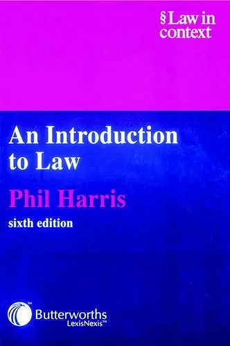 An Introduction to Law cover