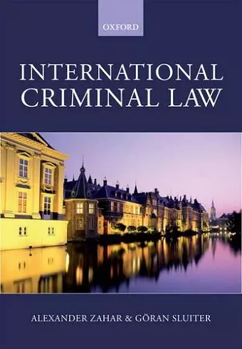 International Criminal Law cover