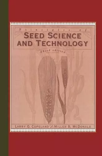 Principles of Seed Science and Technology cover