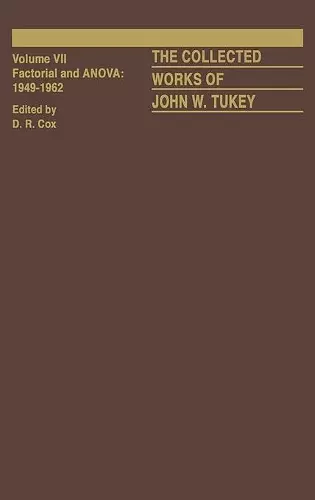 The Collected Works of John W. Tukey cover