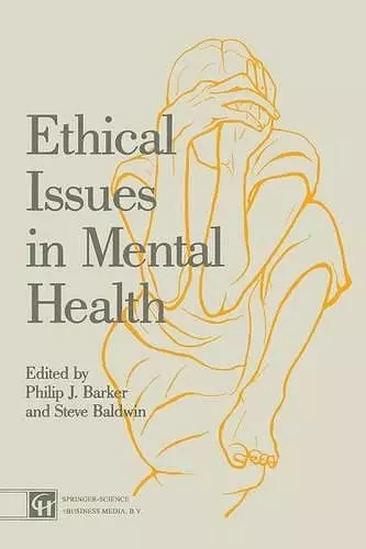 Ethical Issues in Mental Health cover